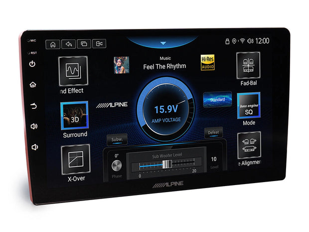 Alpine INE-AX809 9" multimediasoitin, 8/256 GB, DSP, optinen lähtö