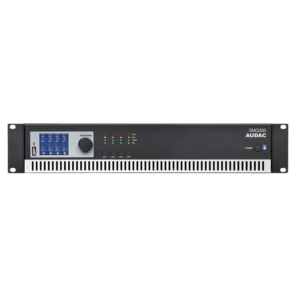 Audac SMQ350 WaveDynamics 4x350W äänivahvistin