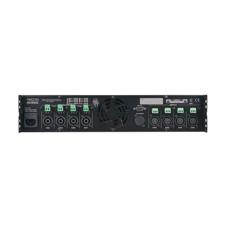 Audac SMQ350 WaveDynamics 4x350W äänivahvistin