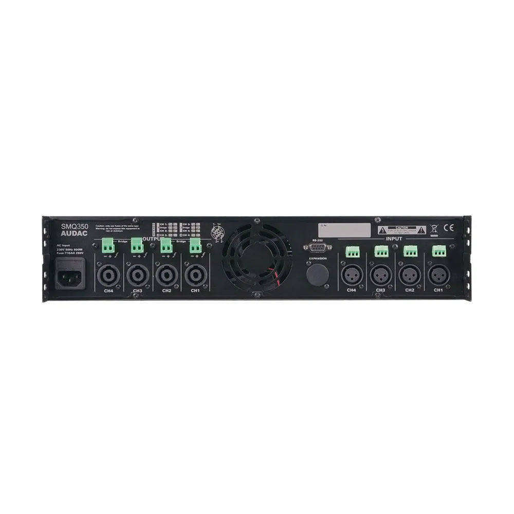 Audac SMQ350 WaveDynamics 4x350W äänivahvistin
