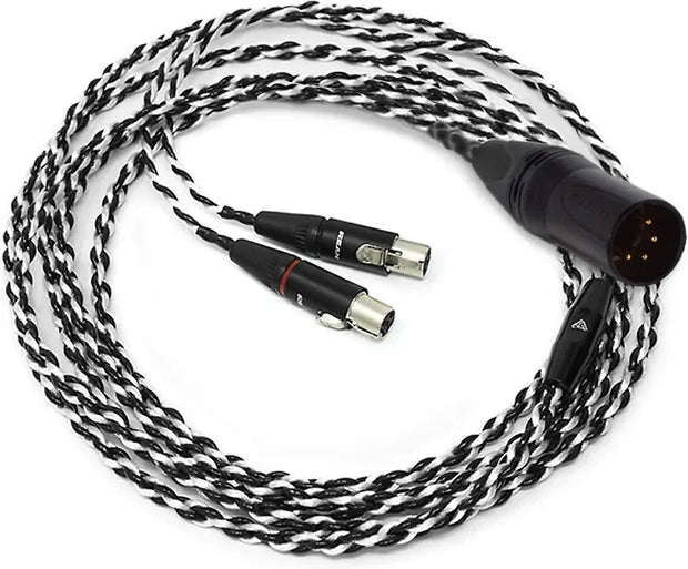 Audeze Balanced LCD Premium Cable 4pin XLR kuulokekaapeli | Hifikaupat.fi