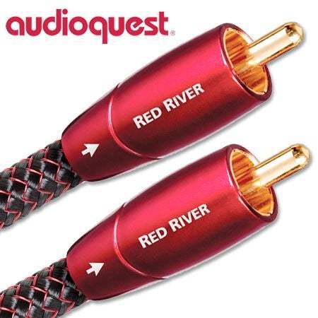 Audioquest Red River 2RCA - 2RCA - kaapeli, 0.5m vaihtokaapelipari | Hifikaupat.fi