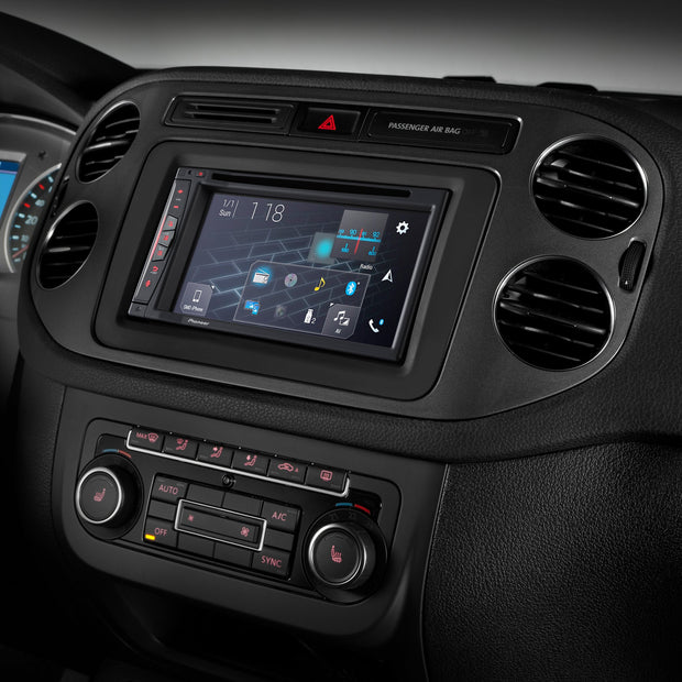 Pioneer AVIC-Z630BT navigointisoitin – langaton CarPlay, HERE-navigointi, Bluetooth, DVD, 2-DIN
