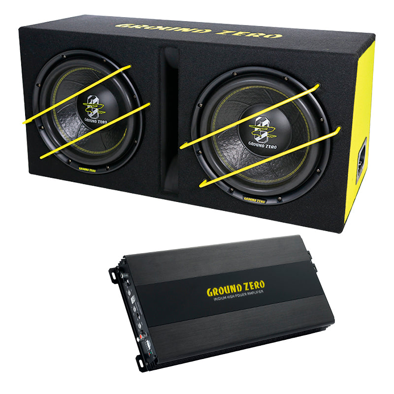 GROUND ZERO BASS KIT GZ 1000