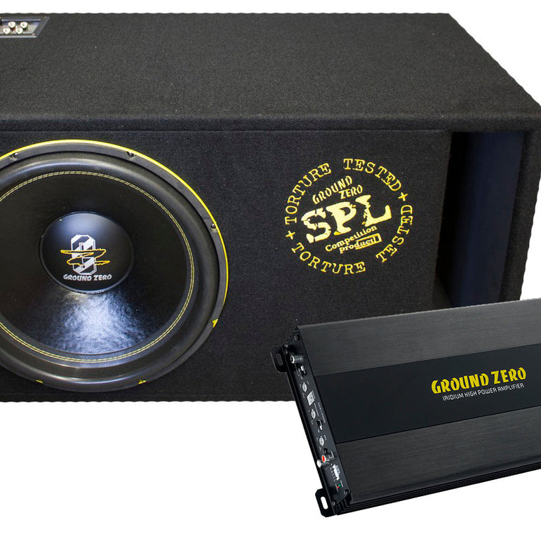 GROUND ZERO BASS KIT GZ 800