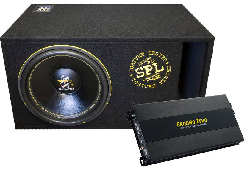 GROUND ZERO BASS KIT GZ 800