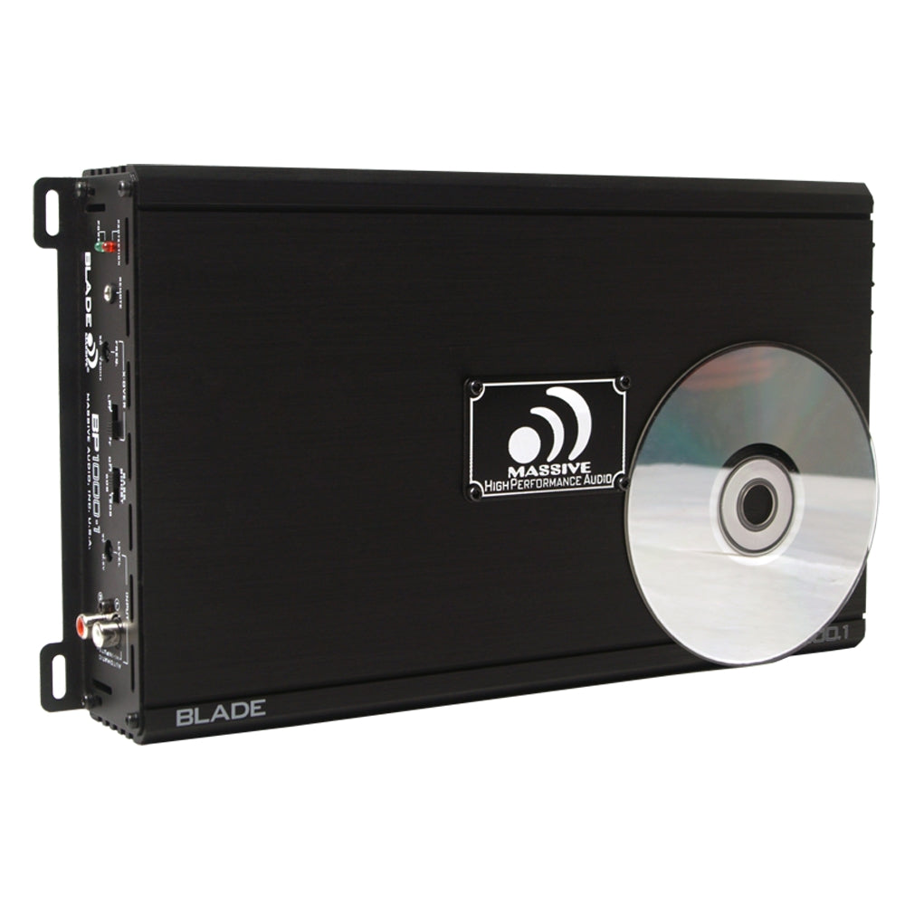 Massive Audio BP1000.1V2 Monovahvistin 455W RMS 2 Ohm