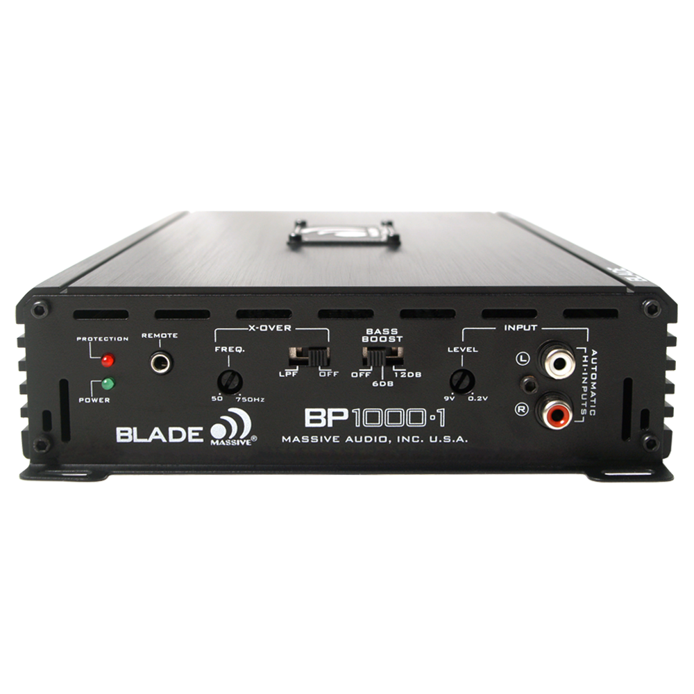 Massive Audio BP1000.1V2 Monovahvistin 455W RMS 2 Ohm