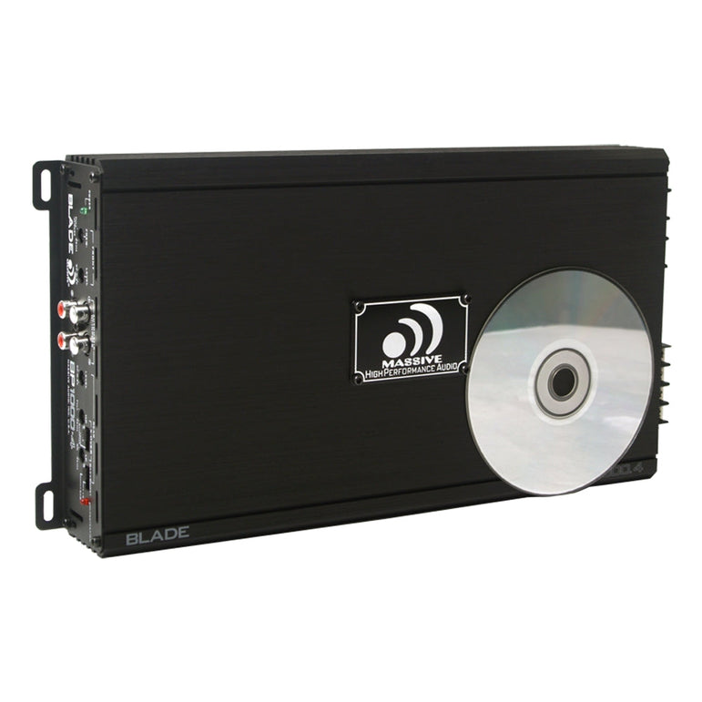 Massive Audio BP1000.4V2 4-kanavainen Vahvistin 160W RMS 2 Ohm Class AB