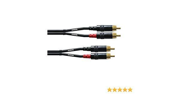 Cordial CFU CC 2RCA kaapeli | Hifikaupat.fi