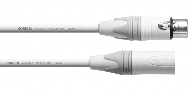 Cordial CXM FM - SNOW XLR - XLR välikaapeli | Hifikaupat.fi