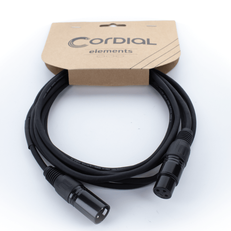 Cordial ELEMENTS AES/EBU/DMX 3 - napaiset digikaapelit - Audiokauppa.fi