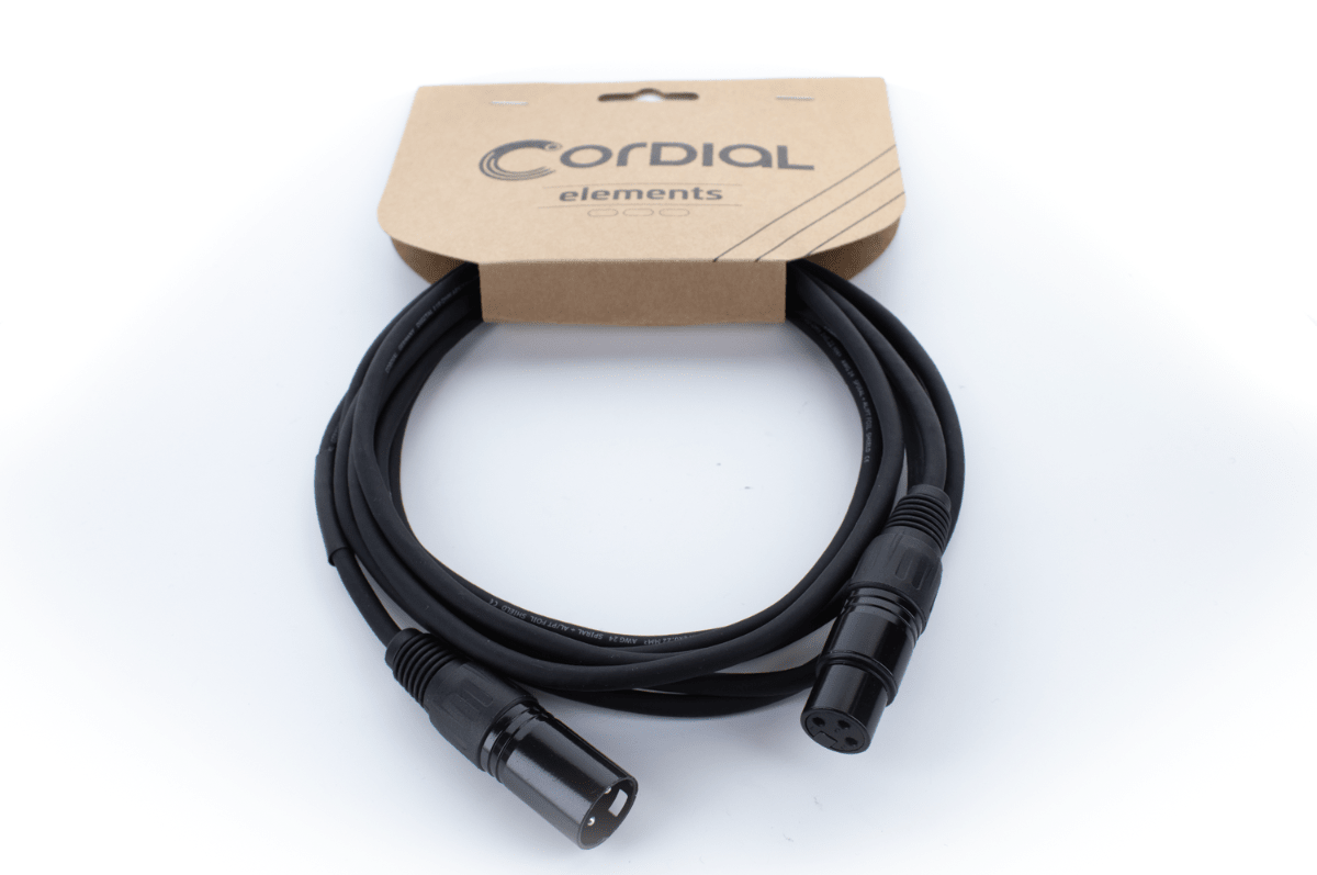 Cordial ELEMENTS AES/EBU/DMX 3 - napaiset digikaapelit - Audiokauppa.fi