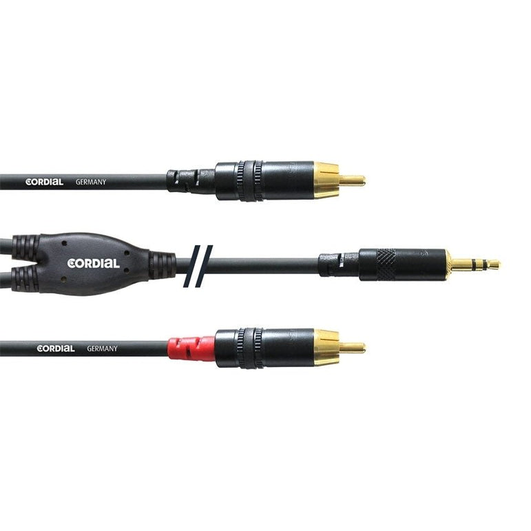 Cordial Intro CFY WCC 3,5mm - 2RCA kaapeli | Hifikaupat.fi
