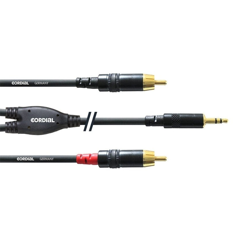 Cordial Intro CFY WCC 3,5mm - 2RCA kaapeli | Hifikaupat.fi