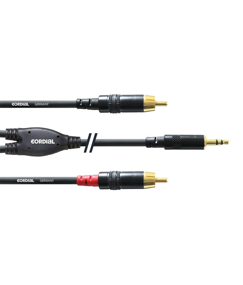 Cordial Intro CFY WCC 3,5mm - 2RCA kaapeli | Hifikaupat.fi