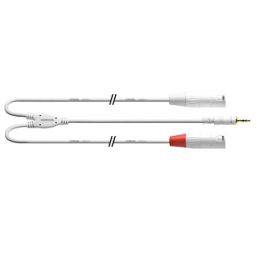 Cordial Intro CFY WMM SNOW LONG 3,5mm - XLR kaapeli | Hifikaupat.fi