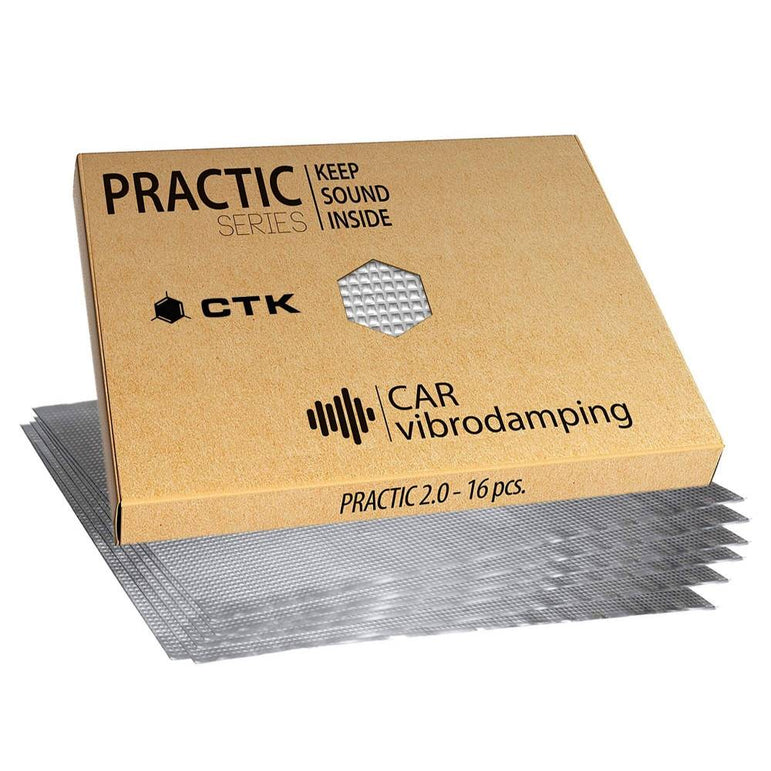 CTK Practic Vaimennusmatto 2.0mm - 16kpl 370x500mm (2.96m²)