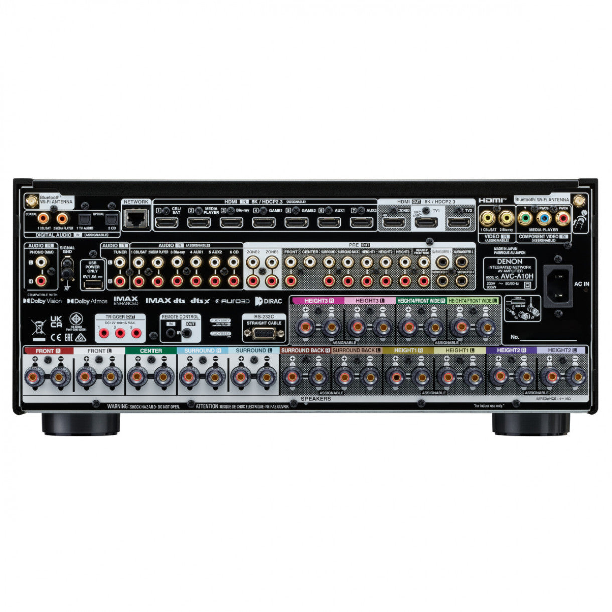 Denon AVC-A10H 13.4 Channel Home Theater Amplifier