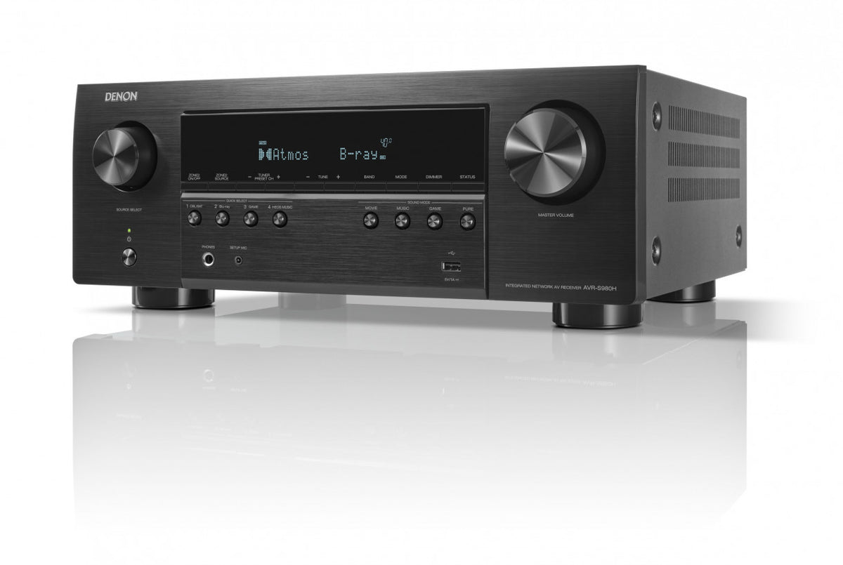 Denon AVR-S980H 7.2 AV-viritinvahvistin, Dolby Atmos