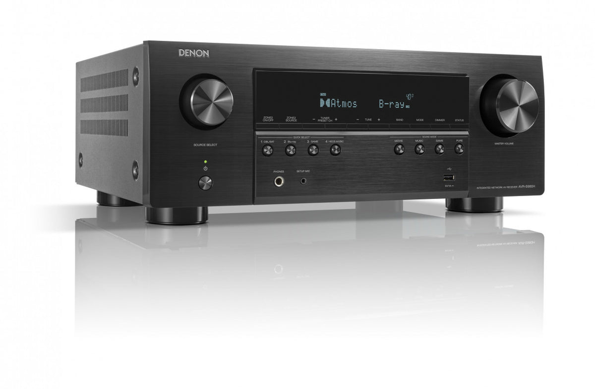 Denon AVR-S980H 7.2 AV-viritinvahvistin, Dolby Atmos