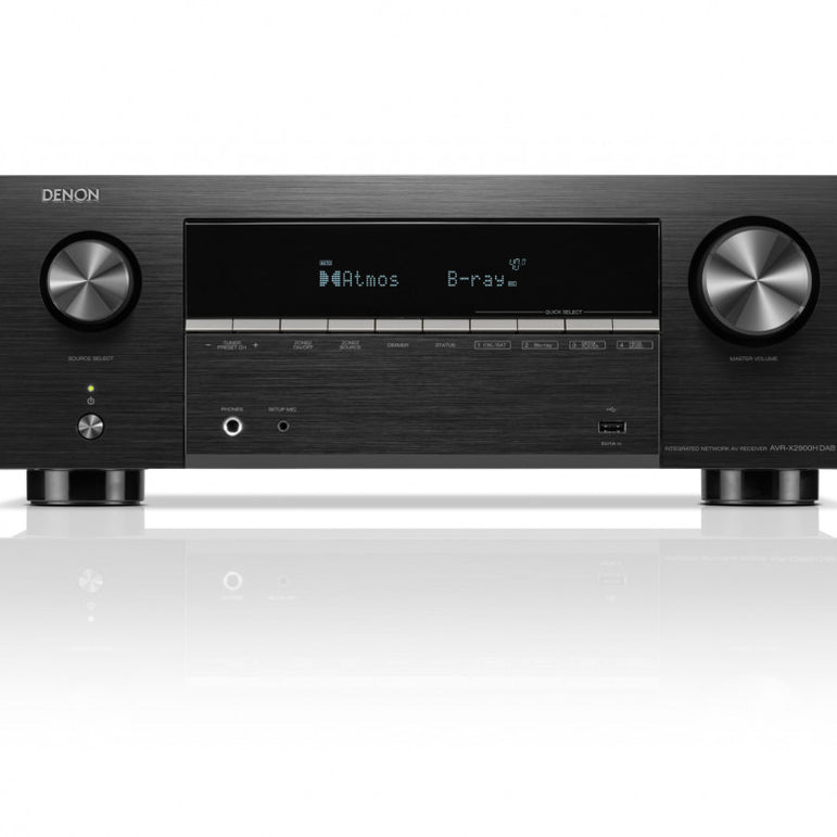 Denon AVR-X2900H DAB – 7.2-kan. AV-vahvistin, 95W, HEOS
