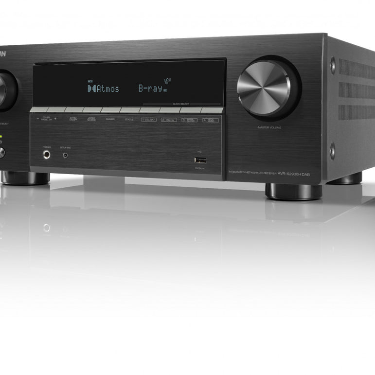 Denon AVR-X2900H DAB – 7.2-kan. AV-vahvistin, 95W, HEOS