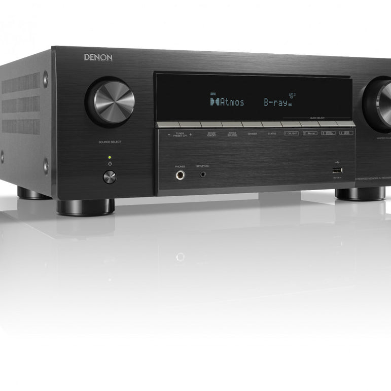 Denon AVR-X2900H DAB – 7.2-kan. AV-vahvistin, 95W, HEOS