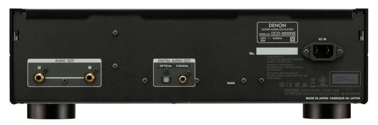 Denon DCD-3000NE CD-/SACD-soitin – 384kHz/32bit DAC