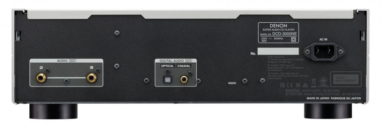 Denon DCD-3000NE CD-/SACD-soitin – 384kHz/32bit DAC