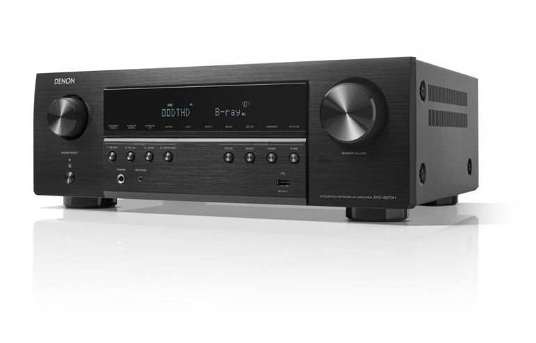 Denon AVR-S670H 5.2 HEOS 8K AV Receiver