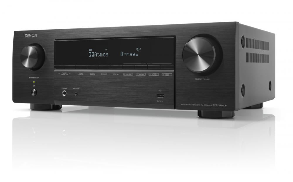 Denon AVR-X1800H 7.2 HEOS 8K AV Receiver