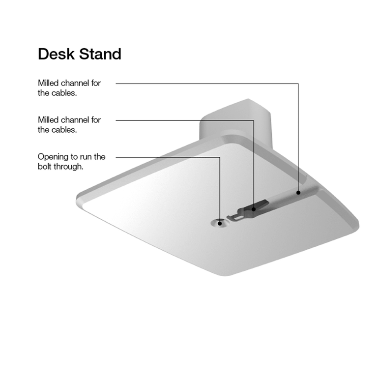 Dynaudio Xeo 2 Desk Stand kaiutinjalusta. | Hifikaupat.fi