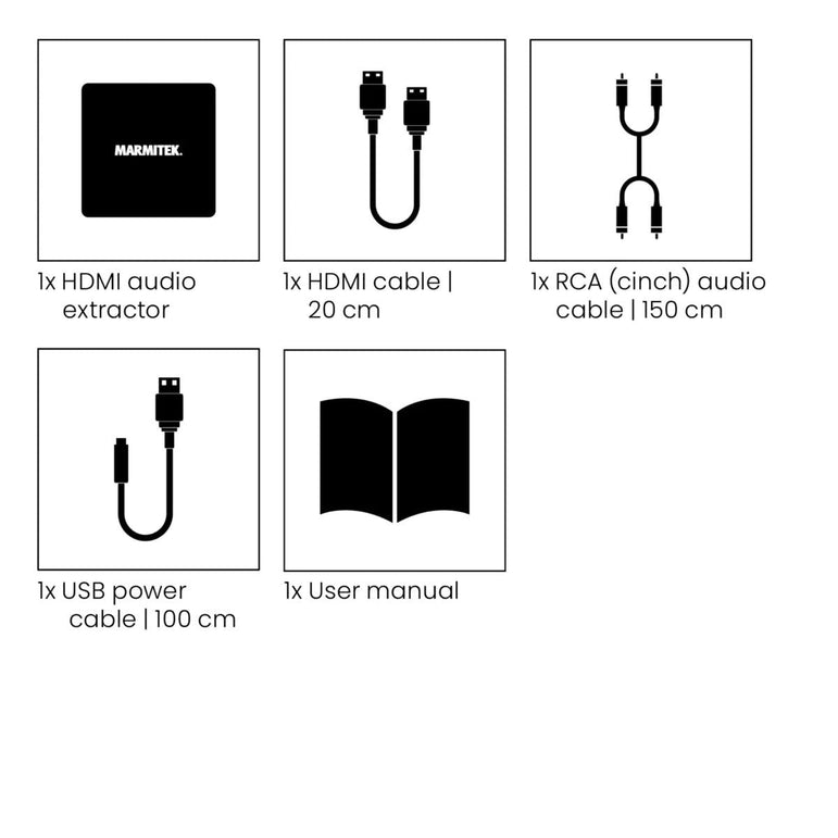 Marmitek Connect ARC13 HDMI ARC -muunnin/esivahvistin