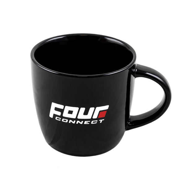 FOUR Musta kahvikuppi FOUR MUG BLACK