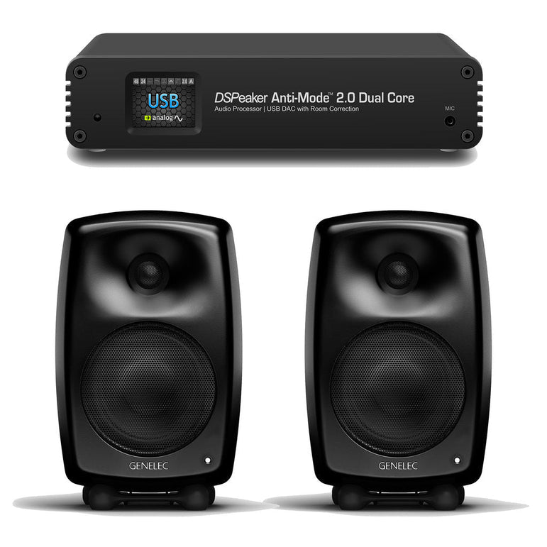 Genelec G Three pari + Antimode Dual Core 2.0 | Hifikaupat.fi