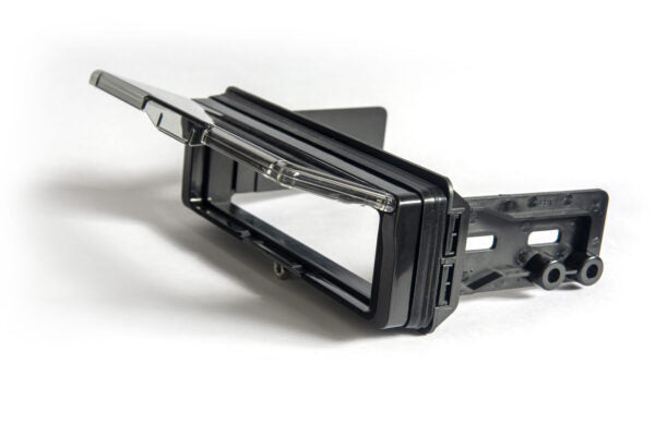 Harley Davidson 1-din installation kit.