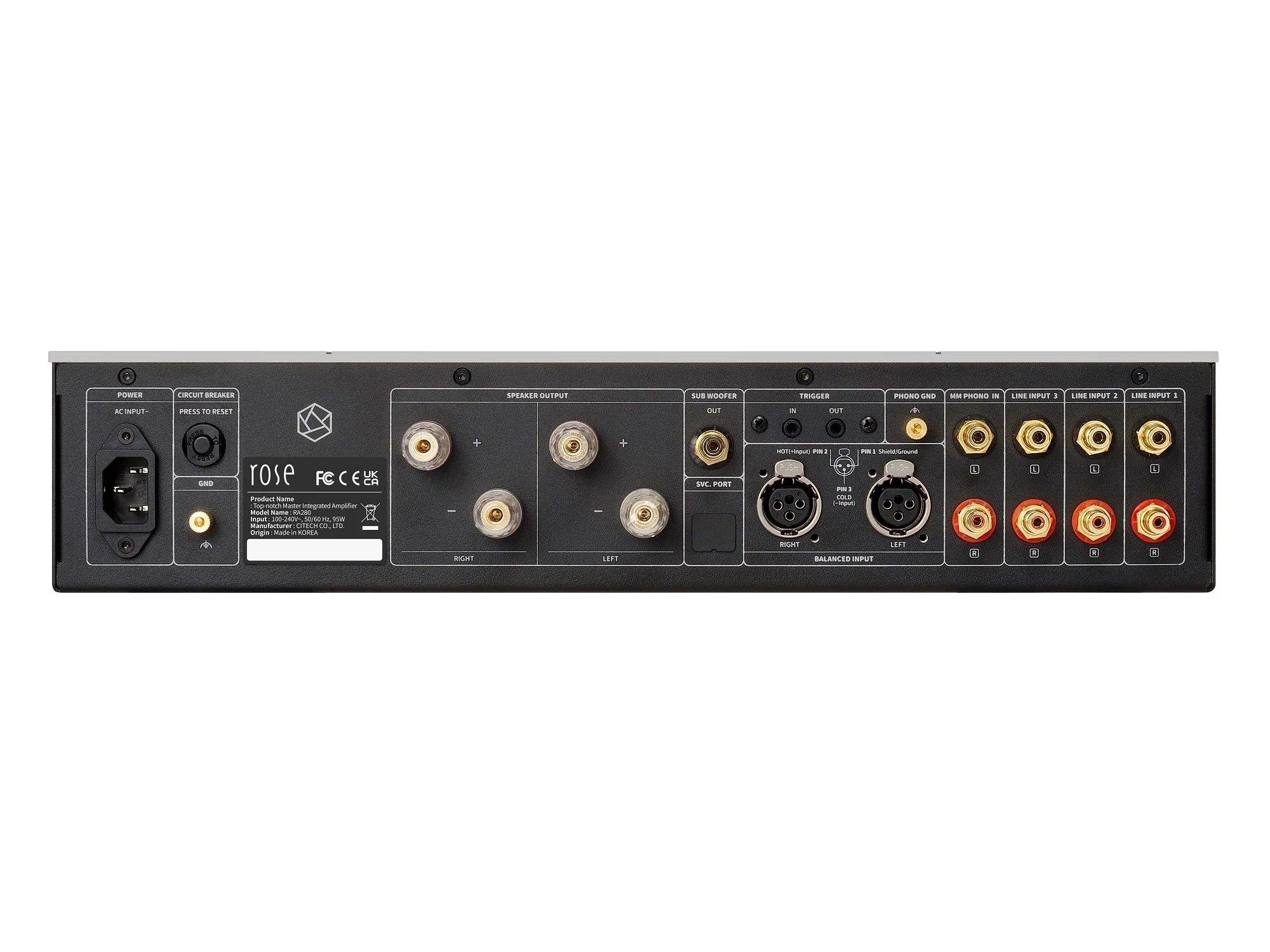 HiFi Rose RA280 integroitu vahvistin