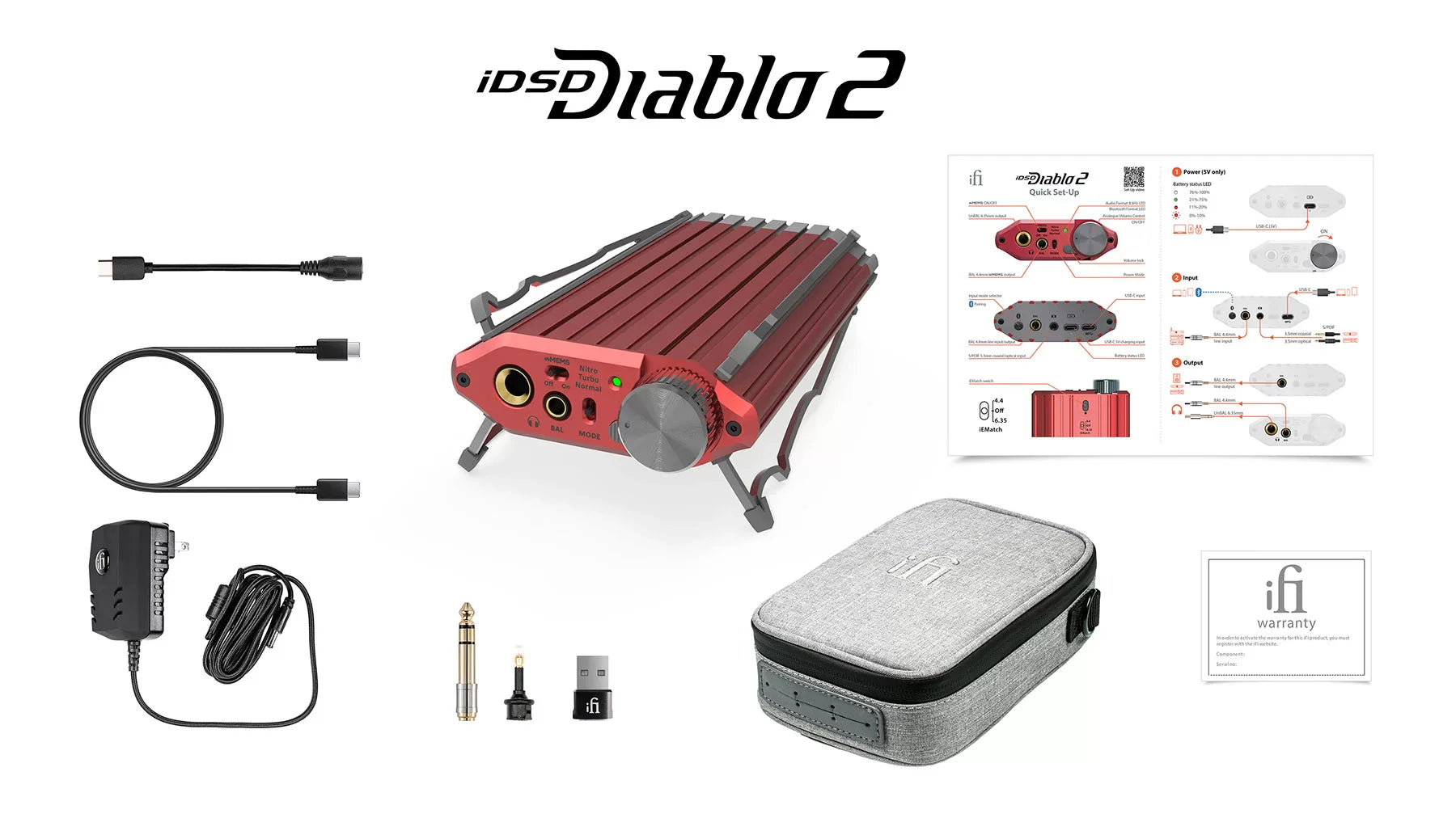 iFi iDSD Diablo 2 DAC / Headphone Amplifier