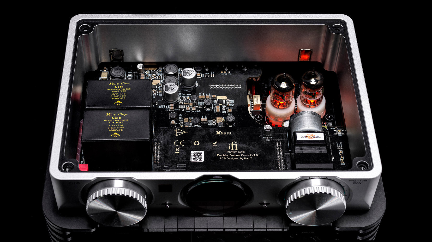 iFi iCan Phantom Headphone Amplifier