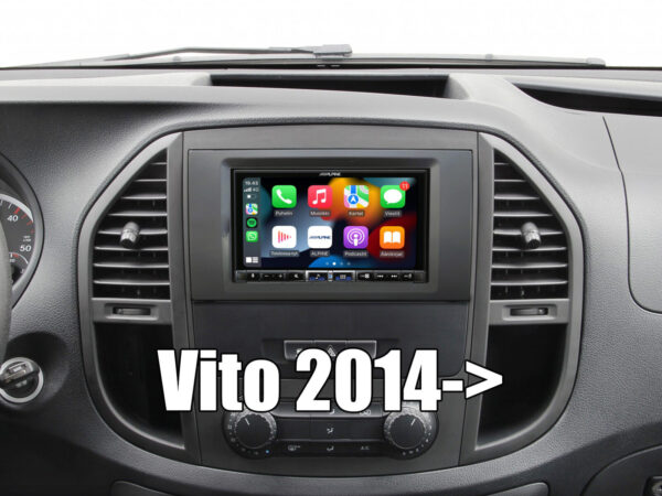 Alpine iLX-705D-W447 MB ​​Vito 2014-> 