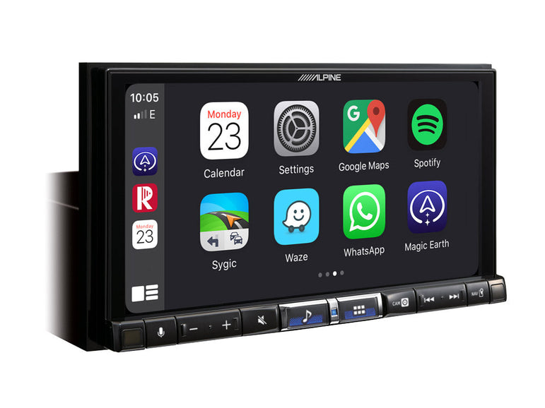 Alpine iLX-705D-VW viihdesovellukset CarPlay
