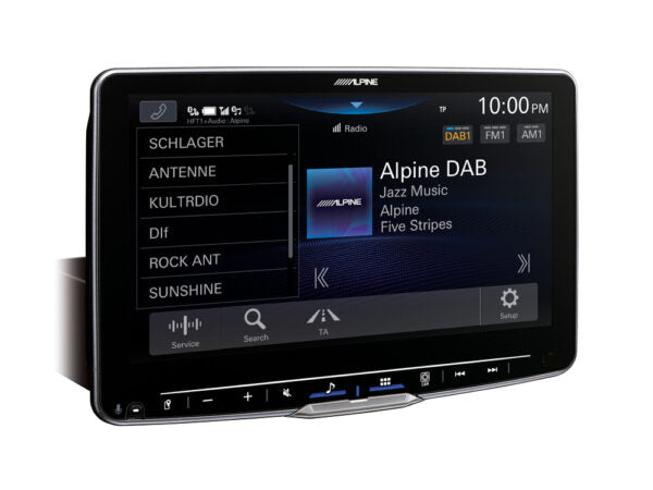 Alpine iLX-F905D-W447 musiikki