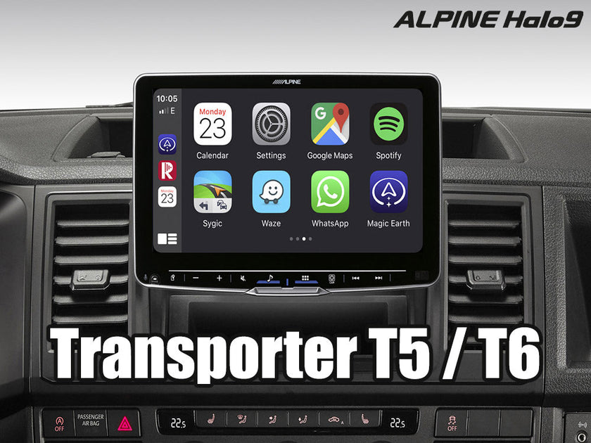 ILX-F905D-VWT6 Alpine Halo9 VW Transporter T5 facel. / T6