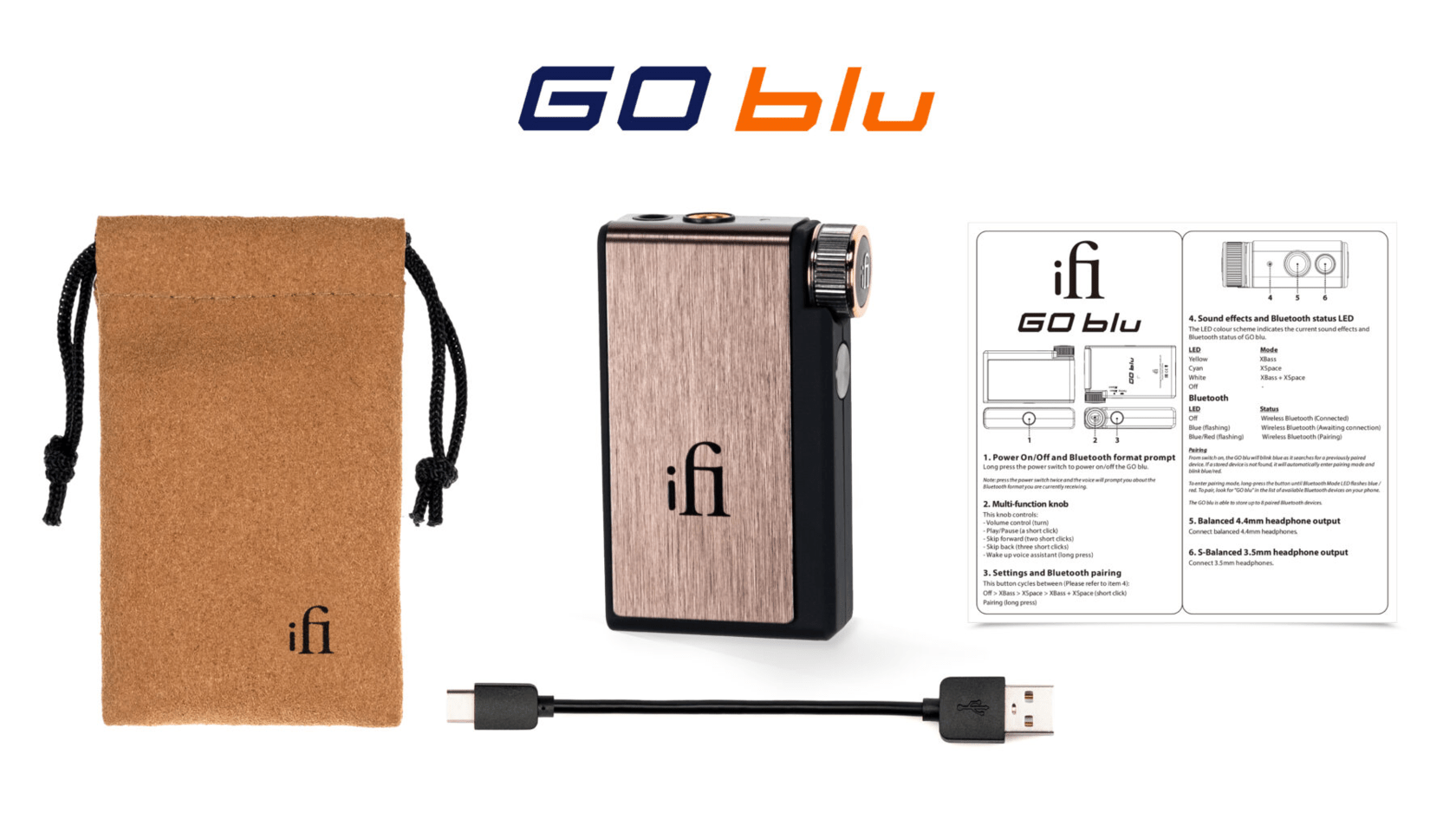 iFi GO Blu kuulokevahvistin/DAC | Hifikaupat.fi