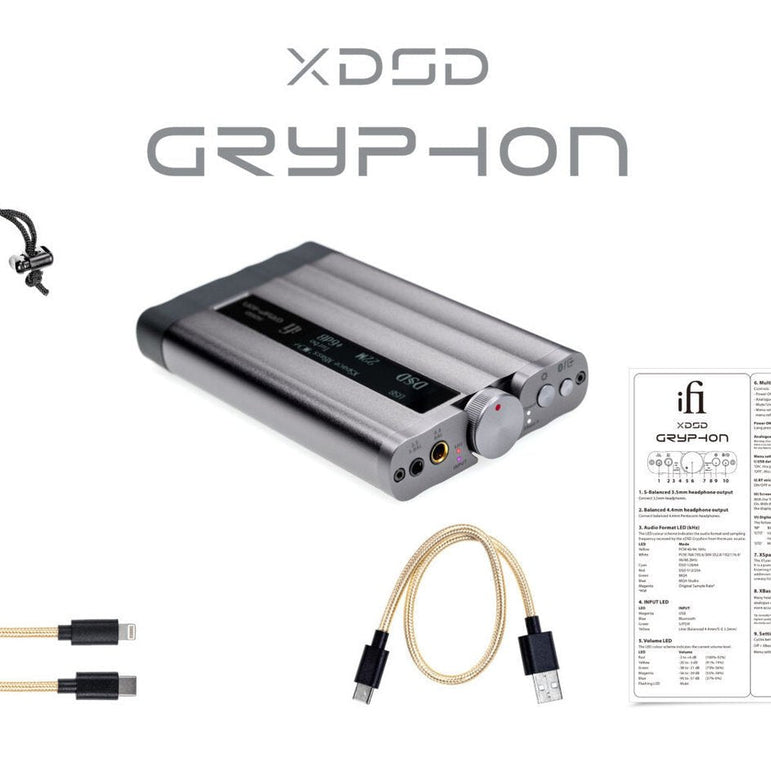 iFi xDSD Gryphon DAC/kuulokevahvistin | Hifikaupat.fi