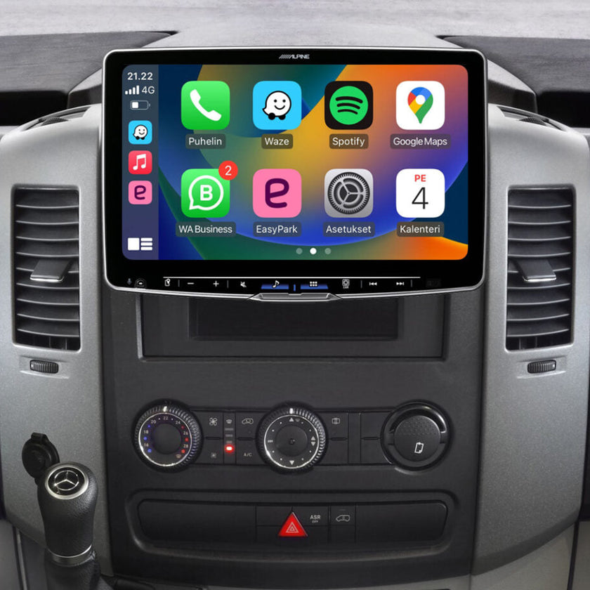 Alpine ILX-F115S906 11″ Halo player for MB Sprinter and VW Crafter