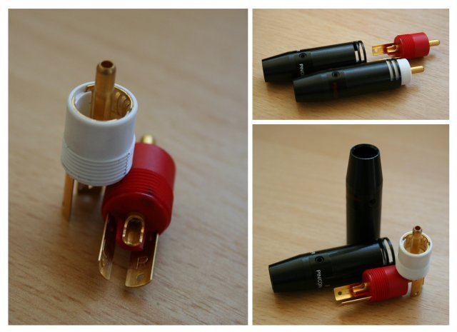 Kacsa Audio RP - 201G - 9 rca - liitin | Hifikaupat.fi
