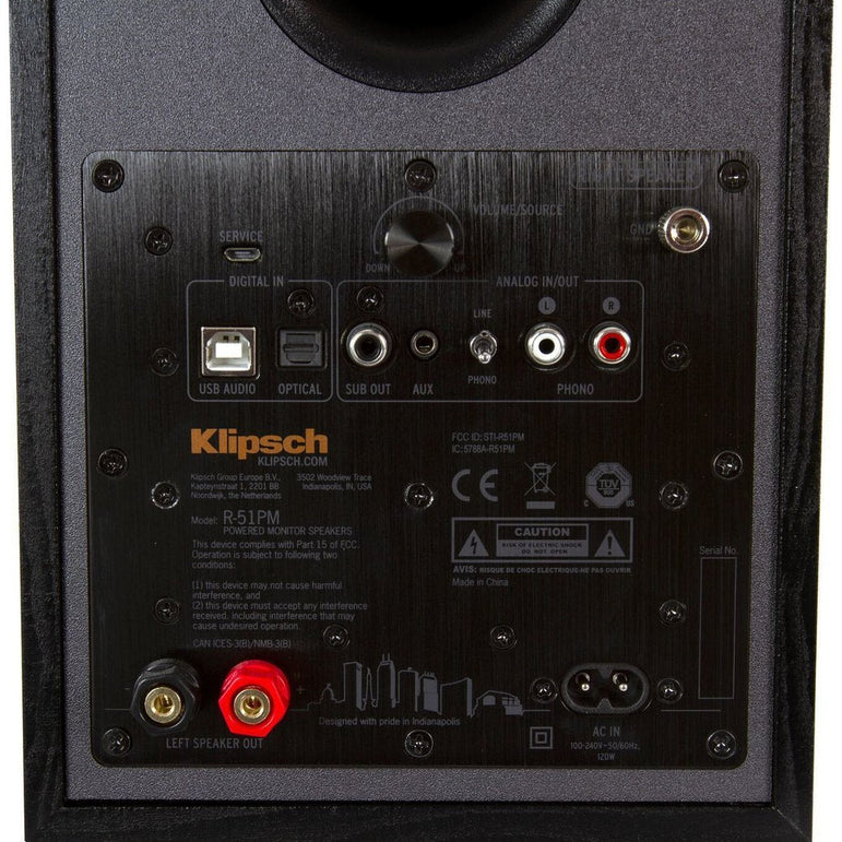 Klipsch R - 51PM aktiivikaiuttimet | Hifikaupat.fi