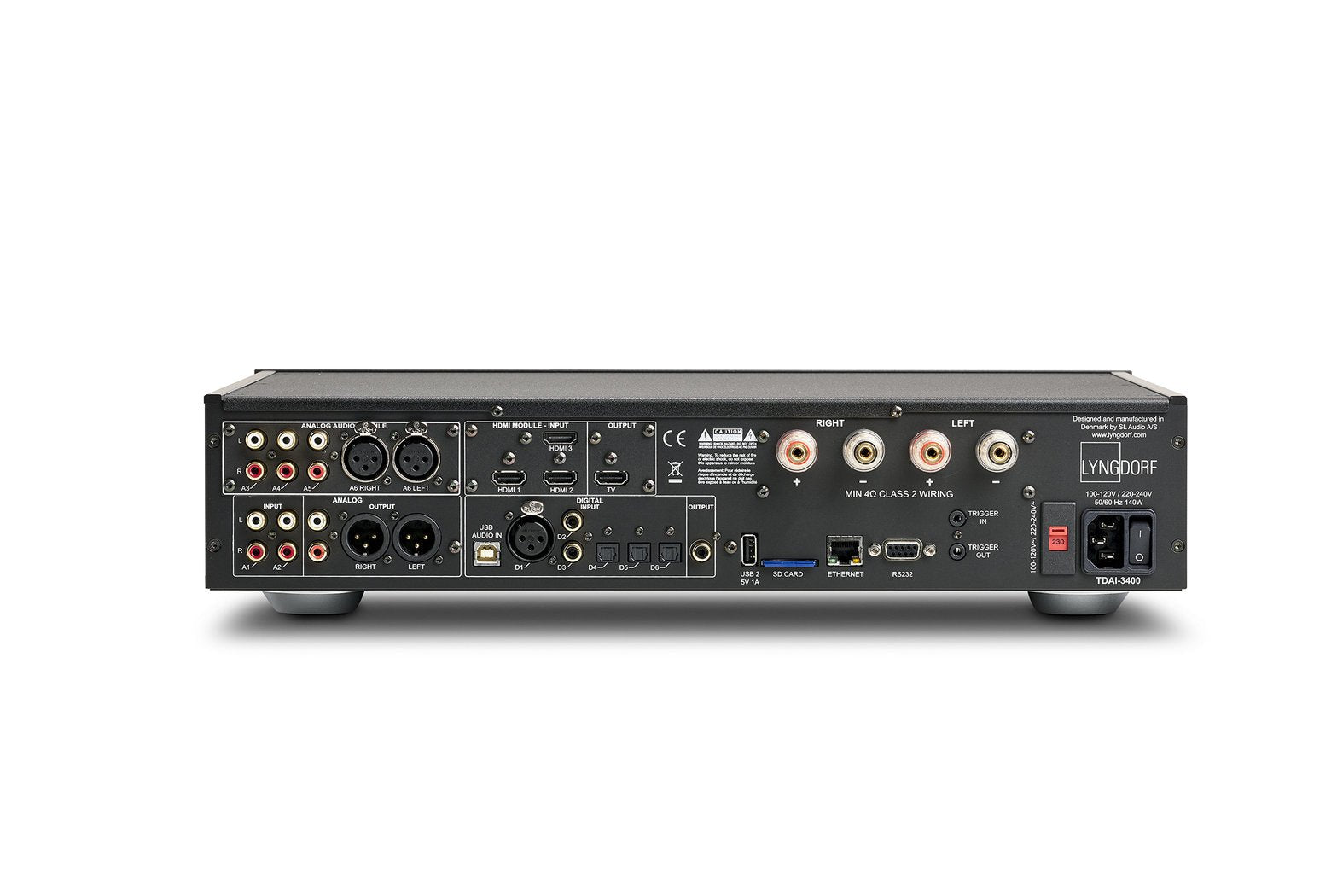 Lyngdorf TDAI - 3400 integroitu vahvistin | Hifikaupat.fi